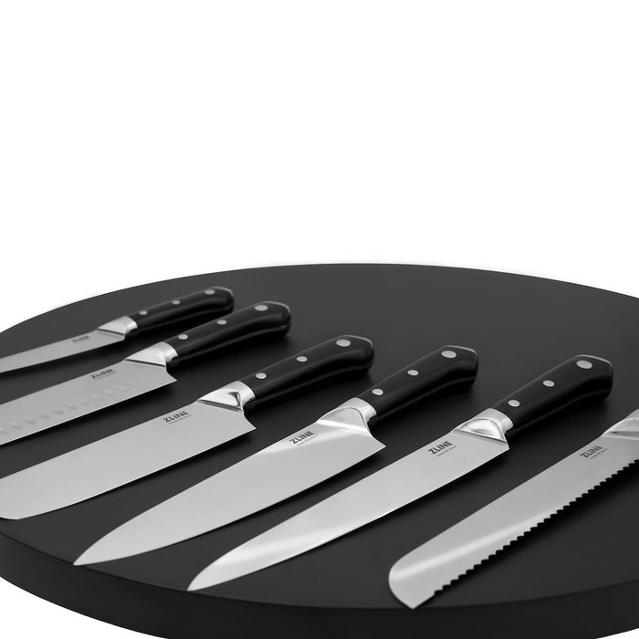 ZLINE 15-Piece Professional German Steel Kitchen Knife Block Set (KSETT-GS-15)