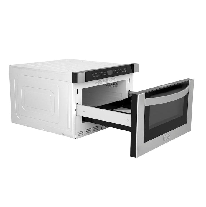 ZLINE 24 in. 1.2 cu. ft. Stainless Steel Built-in Microwave Drawer (MWD-1)