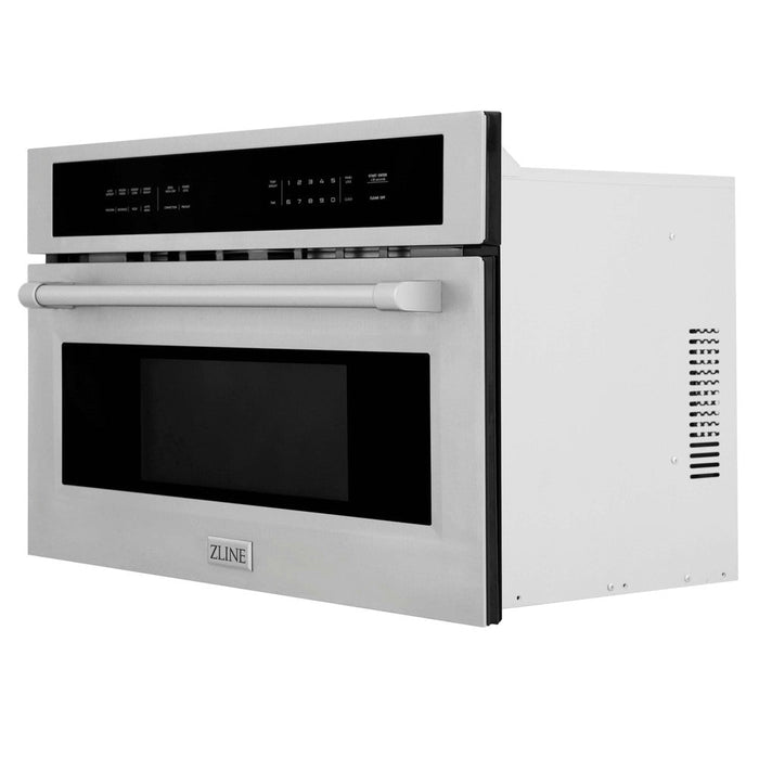 ZLINE 30 in. 1.6 cu ft. Stainless Steel Built-in Convection Microwave Oven (MWO-30)