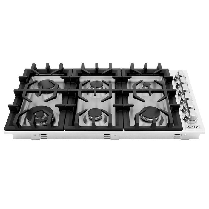 ZLINE 36 in. Gas Cooktop with 6 Gas Burners (RC36)