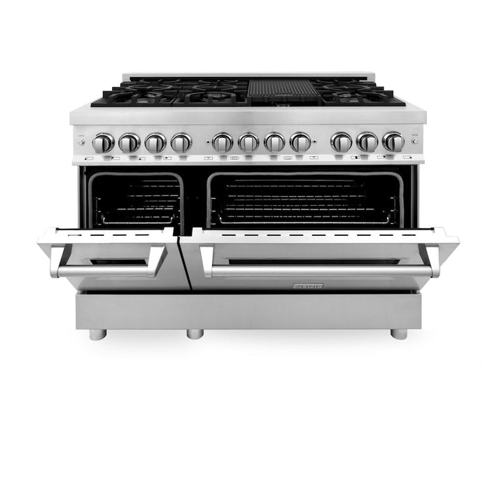 ZLINE 48 in. Professional Dual Fuel Range in Stainless Steel (RA48)