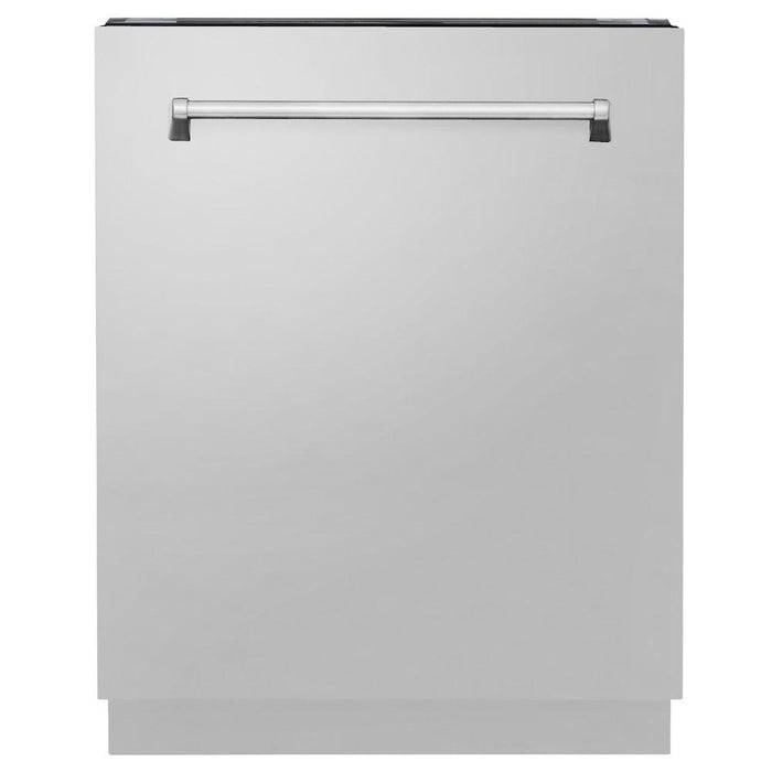 ZLINE 24 in. Tallac Series 3rd Rack Tall Tub Dishwasher in Stainless Steel, 51dBa (DWV-304-24)