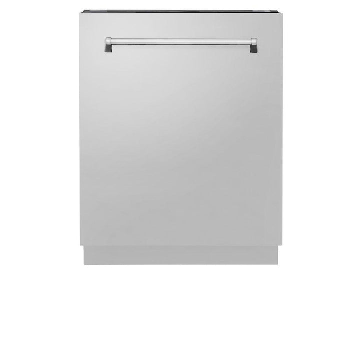 ZLINE 24 in. Tallac Series 3rd Rack Tall Tub Dishwasher in Stainless Steel, 51dBa (DWV-304-24)