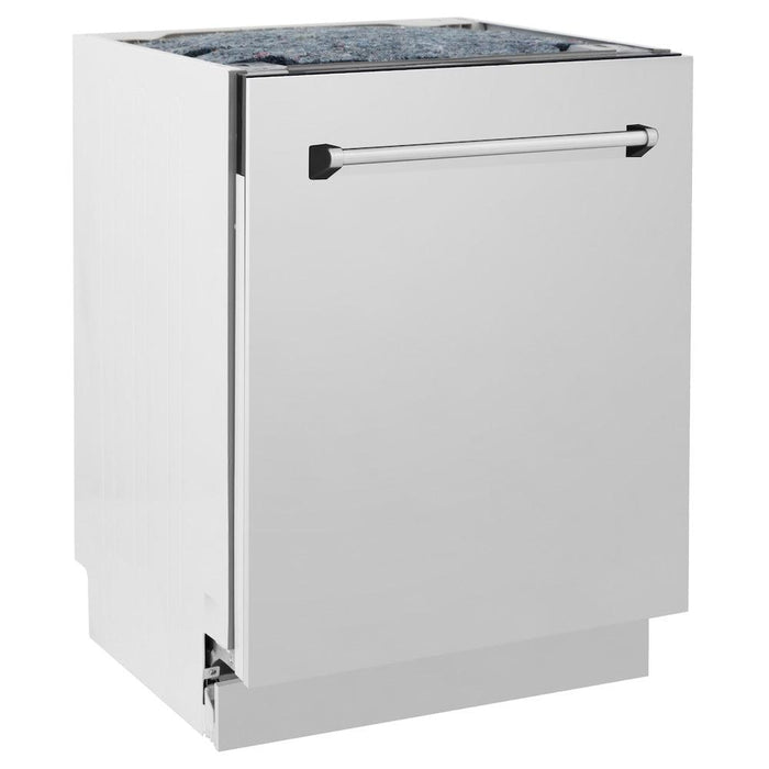 ZLINE 24 in. Tallac Series 3rd Rack Tall Tub Dishwasher in Stainless Steel, 51dBa (DWV-304-24)