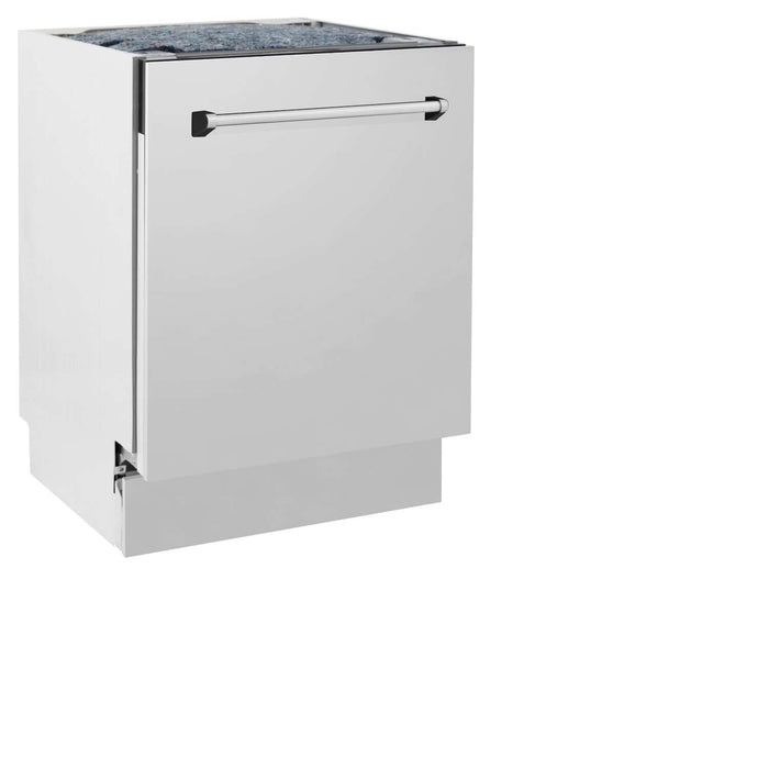 ZLINE 30 in. Kitchen Package with Stainless Steel Gas Range, Convertible Vent Range Hood and Tall Tub Dishwasher