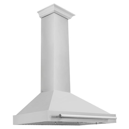 ZLINE 36 in. Convertible Stainless Steel Range Hood with Stainless Steel Handle and Color Options (KB4STX-36)