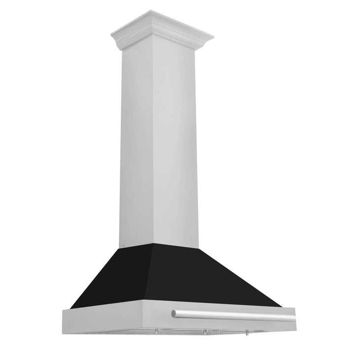 ZLINE 30 in. Convertible Stainless Steel Range Hood with Stainless Steel Handle and Colored Shell Options (KB4STX-30)