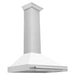 ZLINE 36 in. Convertible Stainless Steel Range Hood with Stainless Steel Handle and Color Options (KB4STX-36)