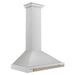 ZLINE Autograph Edition 36 in. Convertible Stainless Steel Range Hood with Stainless Steel Shell and Accents (KB4STZ-36)