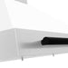 ZLINE Autograph Edition 30 in. Convertible Stainless Steel Range Hood with White Matte Shell and Accents (KB4STZ-WM30)