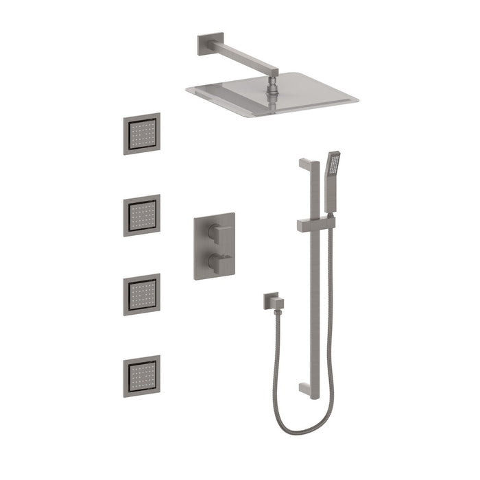 ZLINE Crystal Bay Thermostatic Shower System with Body Jets (CBY-SHS-T3)