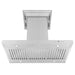 ZLINE Island Mount Range Hood in Stainless Steel with Built-in ZLINE CrownSound Bluetooth Speakers (GL2iCRN-BT)