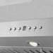 ZLINE Island Mount Range Hood in Stainless Steel with Built-in ZLINE CrownSound Bluetooth Speakers (KL3iCRN-BT)