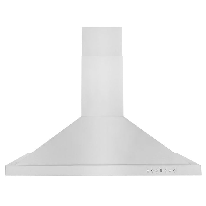 ZLINE 36 in. Kitchen Package with Stainless Steel Dual Fuel Range and Convertible Vent Range Hood (2KP-RARH36)