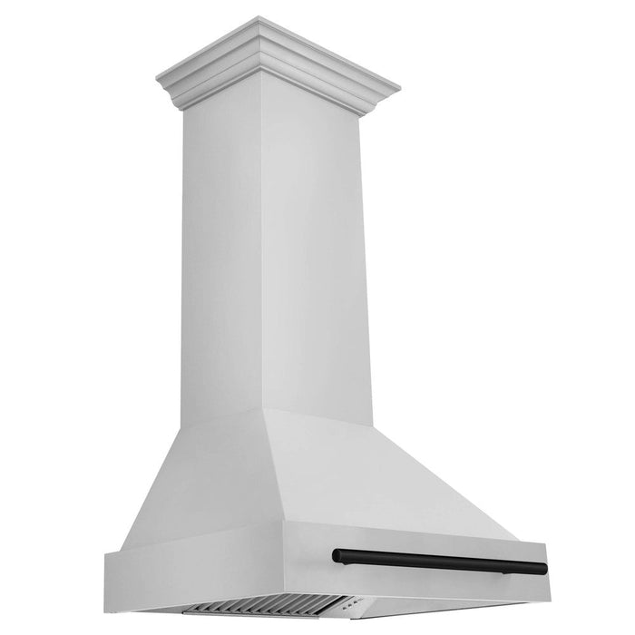 ZLINE Autograph Edition 30 in. Stainless Steel Range Hood with Stainless Steel Shell and Accent Handle (8654STZ-30)