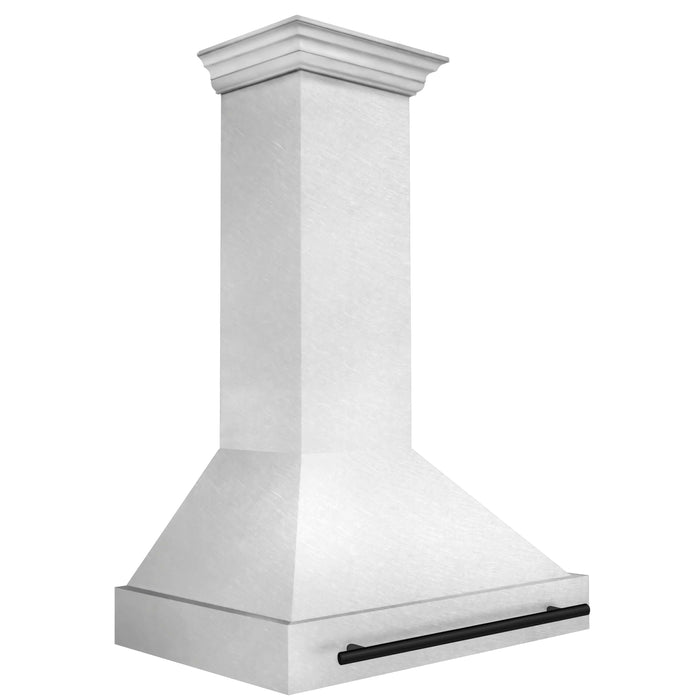 ZLINE 36 in. Autograph Edition Fingerprint Resistant Stainless Steel Range Hood with Accent Handle (8654SNZ-36)