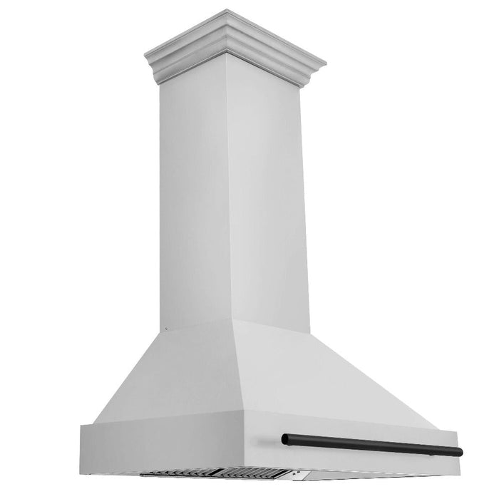 ZLINE Autograph Edition 36 in. Stainless Steel Range Hood with Stainless Steel Shell and Accent Handle (8654STZ-36)