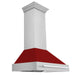 ZLINE 36 in. Stainless Steel Range Hood with Stainless Steel Handle (8654STX-36)