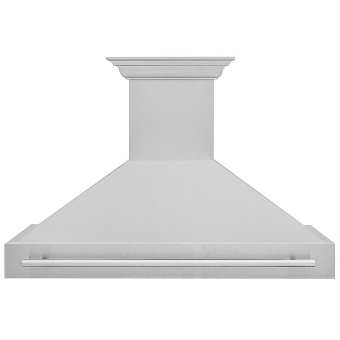 ZLINE 48 in. Fingerprint Resistant Stainless Steel Range Hood with Colored Shell Options (8654SNX-48)