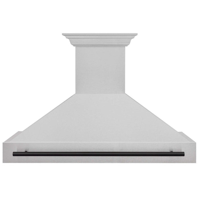 ZLINE Autograph Edition 48 in. Fingerprint Resistant Stainless Steel Range Hood with Accent Handle (8654SNZ-48)