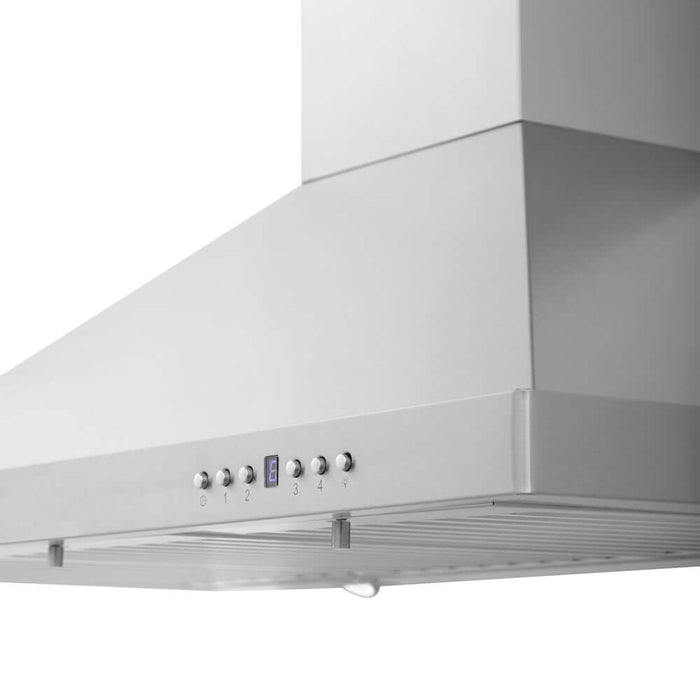 ZLINE 30 in. Kitchen Package with Stainless Steel Gas Range, Convertible Vent Range Hood and Tall Tub Dishwasher