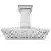 ZLINE Convertible Vent Wall Mount Range Hood in Stainless Steel with Crown Molding (KBCRN)