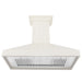 ZLINE Wooden Wall Mount Range Hood in Cottage White - Includes Motor (KPTT)