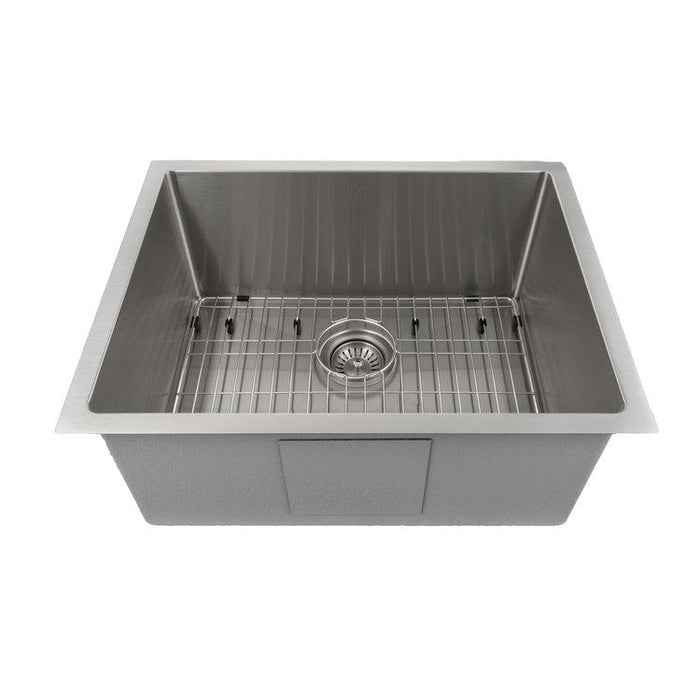 ZLINE 23 in. Meribel Undermount Single Bowl Kitchen Sink with Bottom Grid (SRS-23)