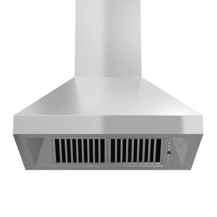 ZLINE 30 in. Remote Dual Blower Stainless Wall Range Hood, 597-RD-30