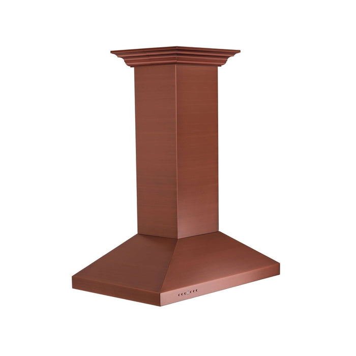 ZLINE 36 in. Designer Series Copper Island Mount Range Hood (8KL3iC-36)