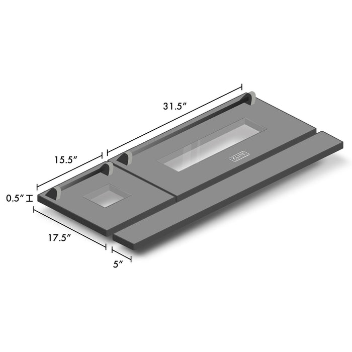 ZLINE 48 in. Range Doors for RA and RG Models in Multiple Finishes (RA-DR-48)