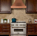 ZLINE Designer Series Hand-Hammered Copper Finish Wall Range Hood (8632H)