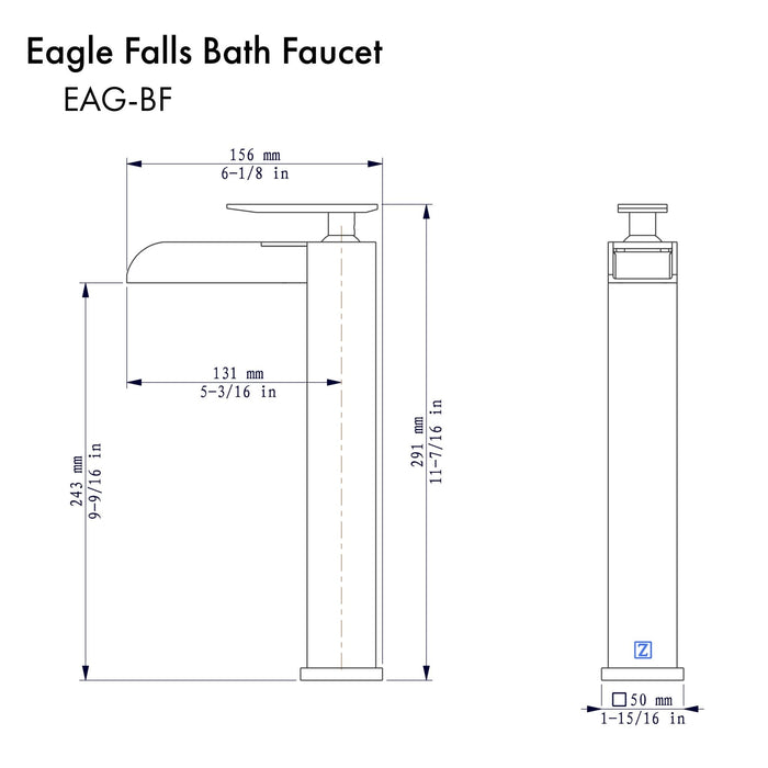 ZLINE Eagle Falls Bath Faucet (EAG-BF)