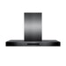 ZLINE Convertible Island Mount Range Hood in Black Stainless Steel (BSKE2iN)