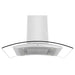 ZLINE Convertible Vent Island Mount Range Hood in Stainless Steel and Glass (GL14i)