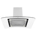 ZLINE Convertible Vent Island Mount Range Hood in Stainless Steel and Glass (GL9i)