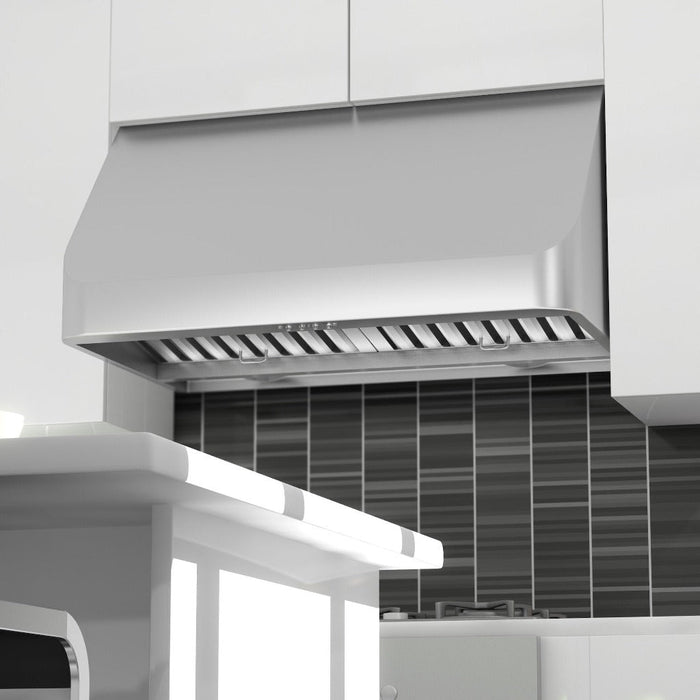 ZLINE Convertible Vent Under Cabinet Range Hood in Stainless Steel (520)