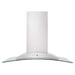 ZLINE Convertible Vent Wall Mount Range Hood in Stainless Steel and Glass (KN)