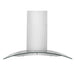 ZLINE Convertible Vent Wall Mount Range Hood in Stainless Steel and Glass (KN4)