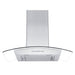 ZLINE Convertible Vent Wall Mount Range Hood in Stainless Steel and Glass (KZ)