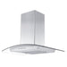 ZLINE Convertible Vent Wall Mount Range Hood in Stainless Steel and Glass (KZ)