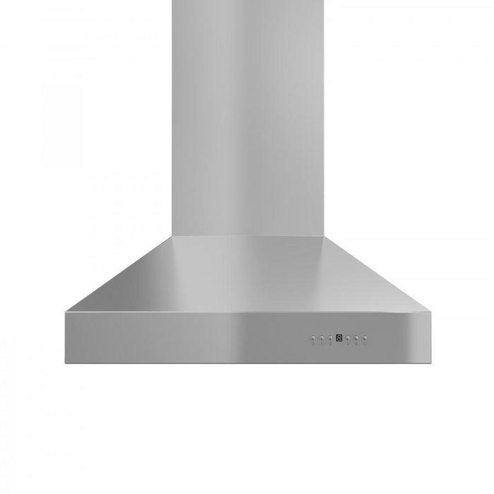 ZLINE Ducted Wall Mount Range Hood with Dual Remote Blower in Stainless Steel (697-RD)