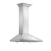 ZLINE Convertible Vent Wall Mount Range Hood in Stainless Steel with Crown Molding (KL2CRN)